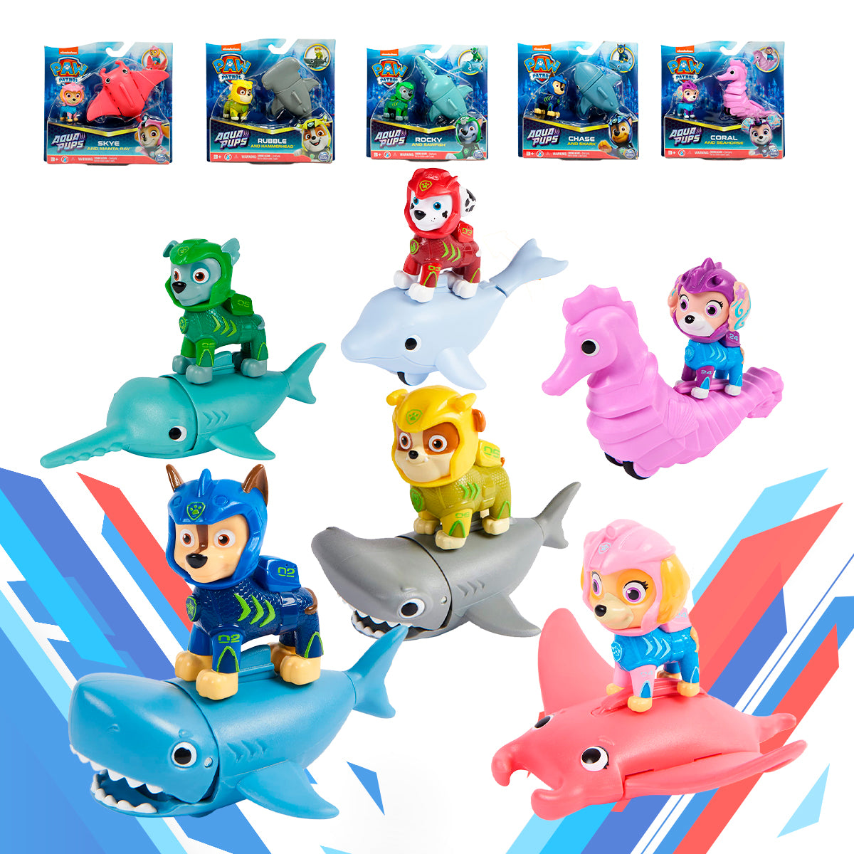 Spin Master - PAW PATROL, Aqua Hero Pups - Image 2