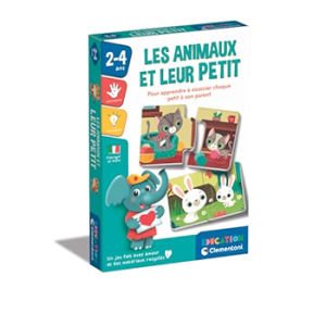 Clementoni - Education, Les animaux et leur petit